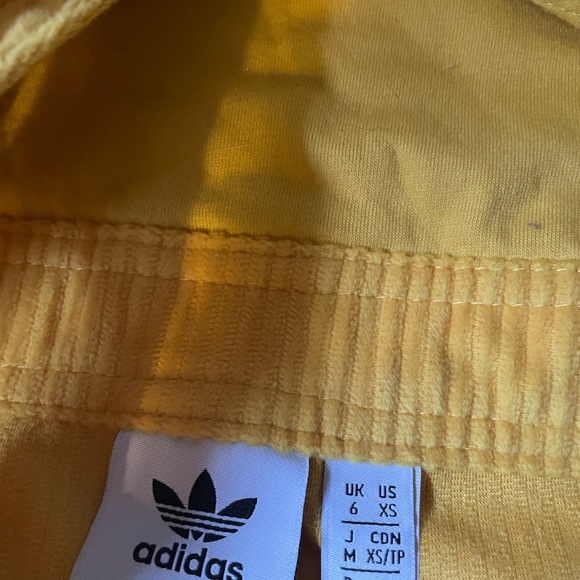 Yellow Corduroy Adidas Overall Dress - Picture 4 of 6